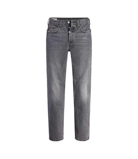 Womens/ladies 501 Original Straight Leg Jeans Grey Levis