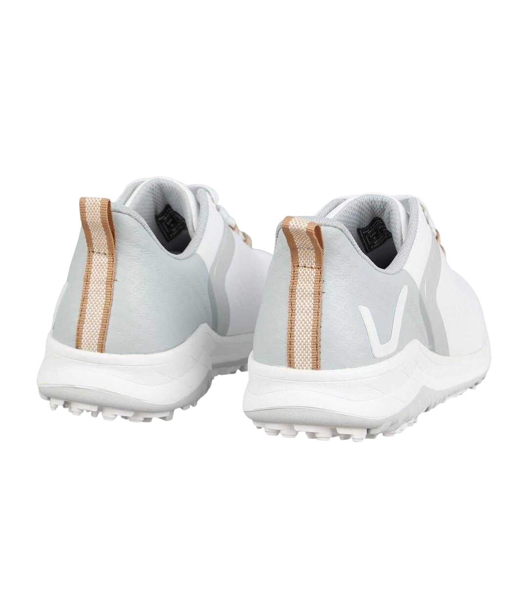 Chaussures De Golf Series Homme Blanc Gris Rose Doré Slazenger-2