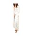 Gilet long kimono  blanc femme goa nissa-1