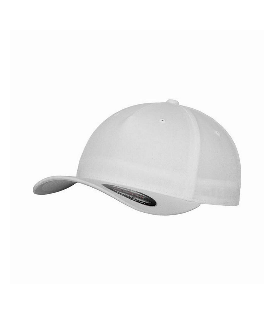 Casquette adulte blanc Flexfit-1