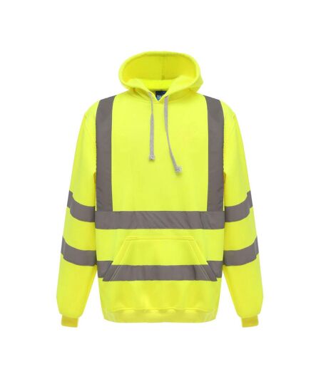Sweatshirt À Capuche Haute Visibilité Jaune Yoko