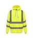 Sweatshirt À Capuche Haute Visibilité Jaune Yoko-1