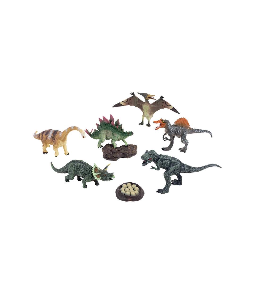 Set préhistoire 6 dinosaures