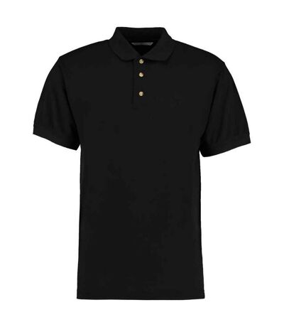 Polo workwear homme noir Kustom Kit Kustom Kit