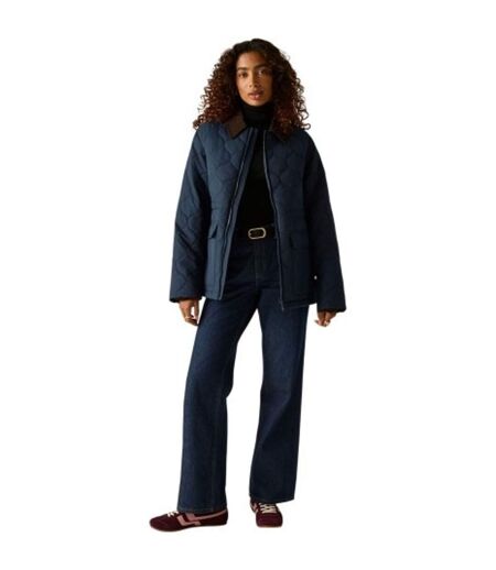 Doudoune Matelassée Motif/style Matelassé Amira Femme Bleu Marine Regatta