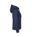 Womens/ladies Fastpitch Hoodie Navy Printer-3