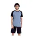 Pyjama court col rond homme Ecopack Construction Athena-1