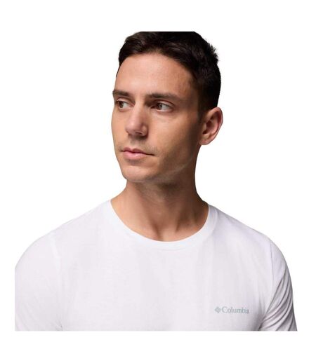 Mens Rapid Ridge Ii Organic Cotton T-shirt White Columbia