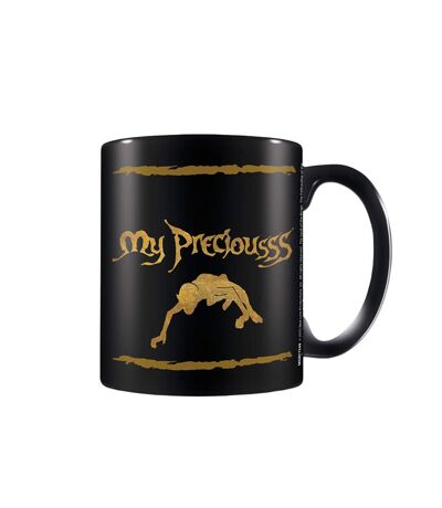 The Lord Of The Rings - Mug MY PRECIOUS (Noir / Doré) (Taille unique) - UTPM4098