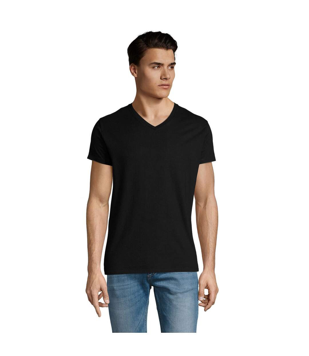 T-shirt Imperial Homme Noir SOLS-1