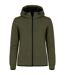 Veste À Capuche Hayden Femme Vert Kaki Clique-1