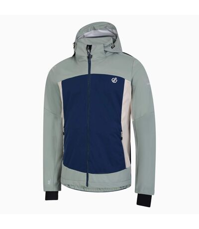 Mens Mountaineer Soft Shell Jacket Olivine Green Black Dare 2B