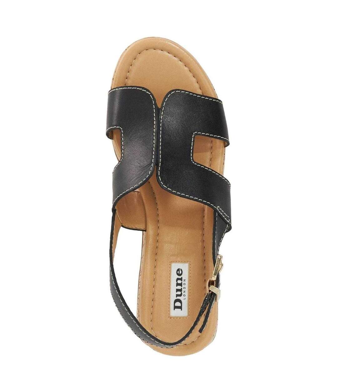 Womens/ladies Kouper Sandals Black Dune London-4