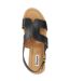 Womens/ladies Kouper Sandals Black Dune London-4