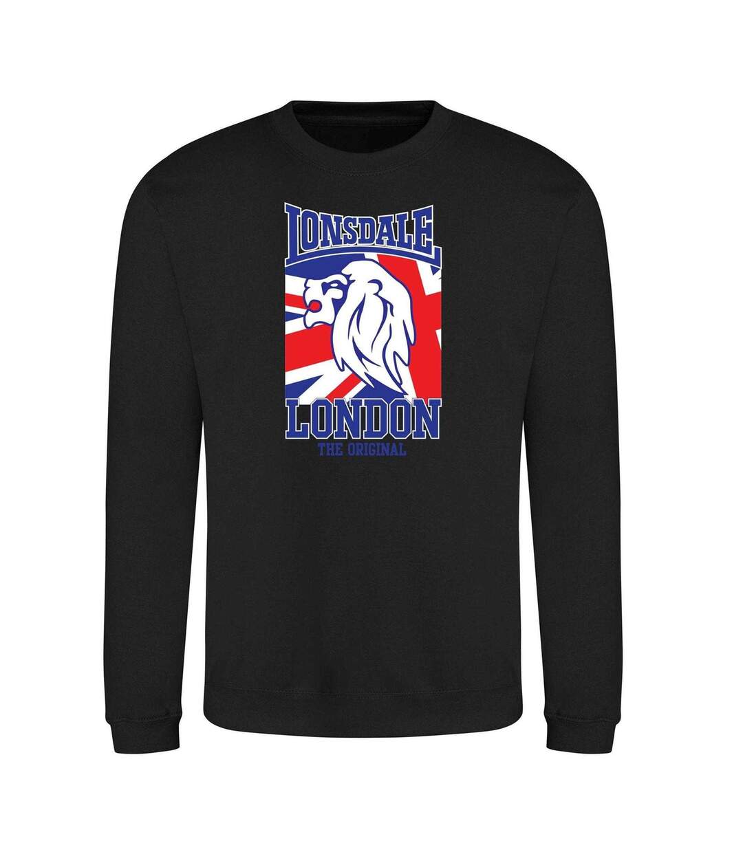 Sweat Motif/style Logo Adulte Noir Lonsdale-1