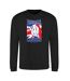 Sweat Motif/style Logo Adulte Noir Lonsdale-1