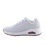 Baskets Motif/style Logo Uno Stand On Air Femme Blanc Skechers-3