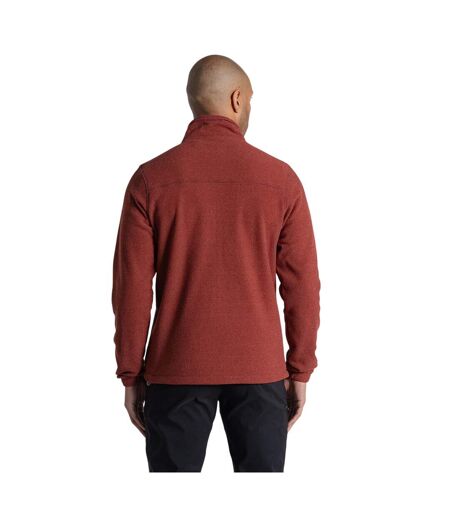 Veste Polaire À Col Montant Souther Homme Rouge Craghoppers