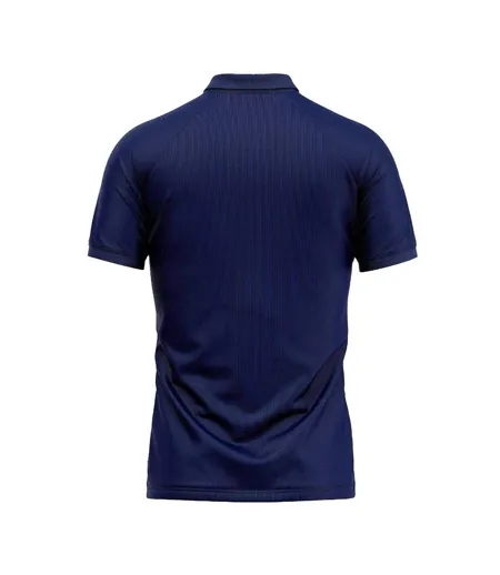 Womens/ladies Regular Casual Polo Shirt Navy New Balance
