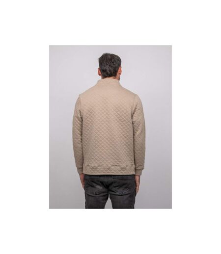 Sweat matelassé col montant zippé WORIBOU