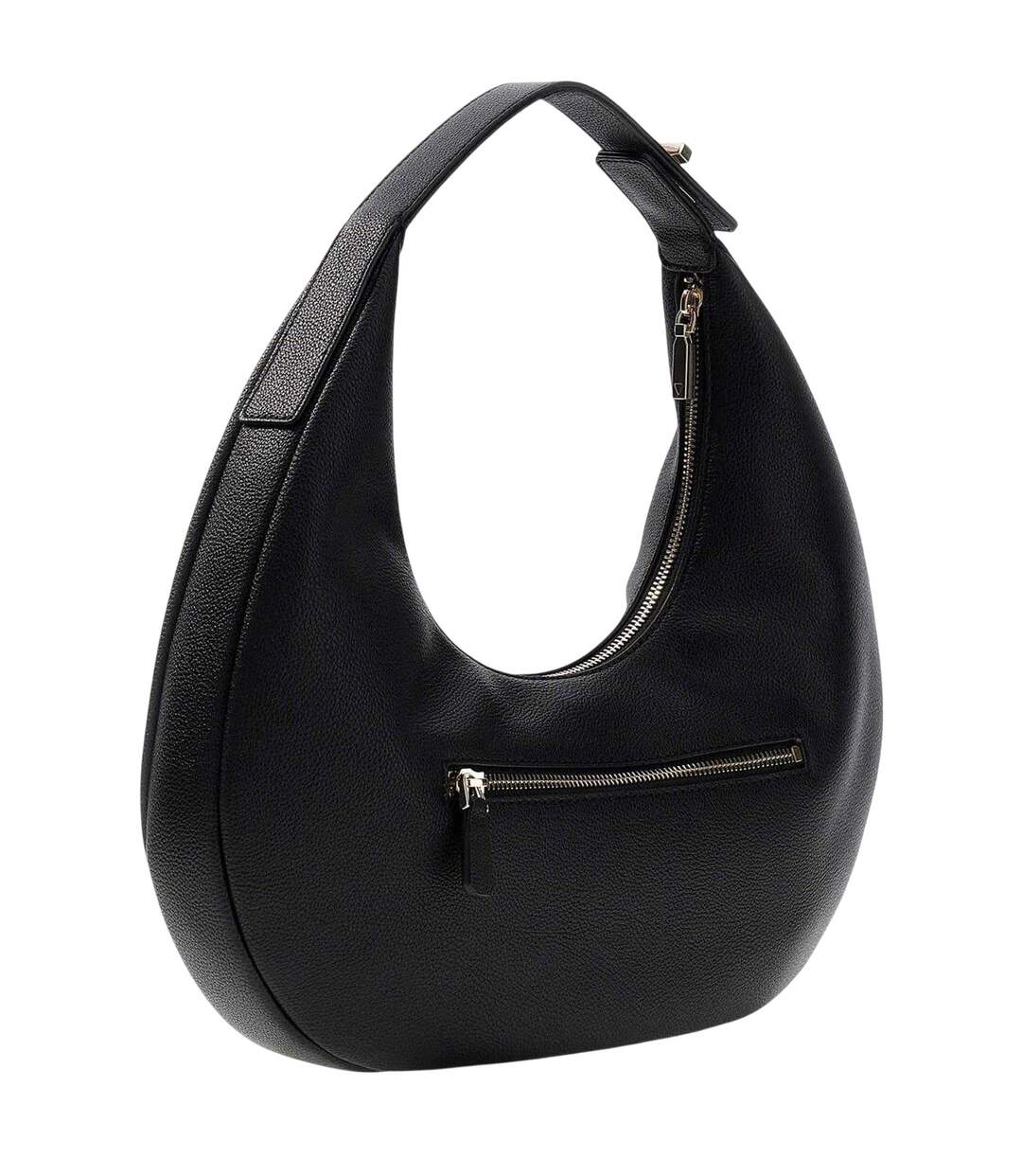 Sac Hobo Motif/style En Forme De Croissant Taille Unique Noir Guess-2