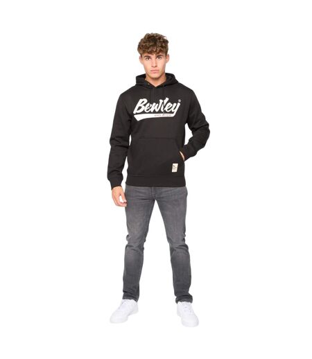 Sweat à capuche marsak homme noir Bewley & Ritch