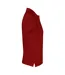 Womens/ladies Neptune Polo Shirt Dark Red James Harvest-4