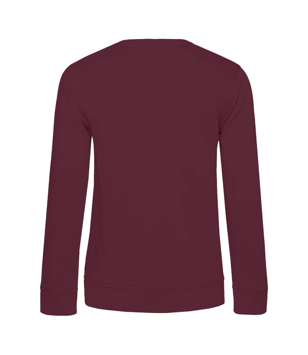 Womens/ladies inspire crew neck jumper burgundy B&C