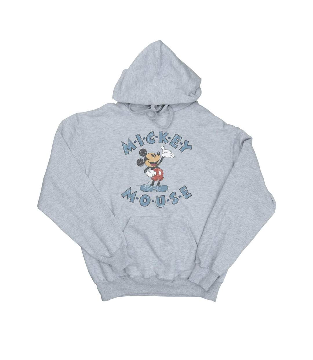 Disney - Sweat à capuche MICKEY MOUSE DASH - Femme (Gris chiné) - UTBI11442-1