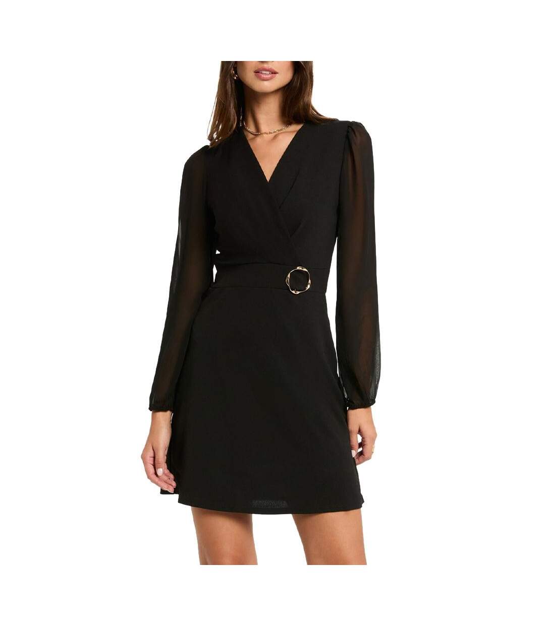Robe noire femme morgan rsonia-1