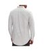Chemise rayures blanc/grise homme tommy hilfiger stripe oxfo - l-2