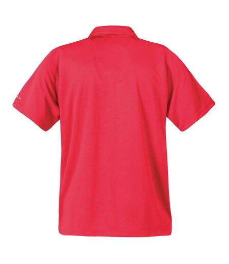 Stormtech Mens Short Sleeve Sports Performance Polo Shirt (Scarlet Red) - UTRW3368