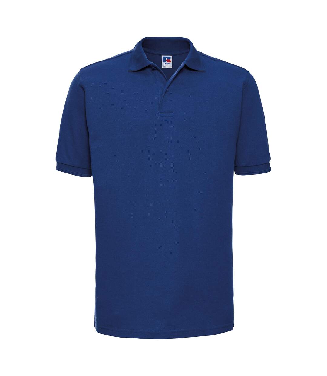 Polo À Manches Courtes Hommes Bleu Foncé Russell-1