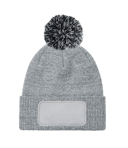 Bonnet Unisexe Pour Adultes Snowstar Printers Gris Chiné Noir Beechfield