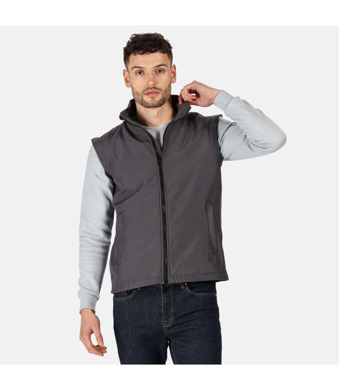 Veste Sans Manches Ablaze Homme Gris Noir Regatta-4
