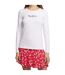 T-shirt Manches Longues Femme Blanc Pepe Jeans-2