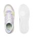 Womens/ladies l002 evo trainers white/pink Lacoste-3