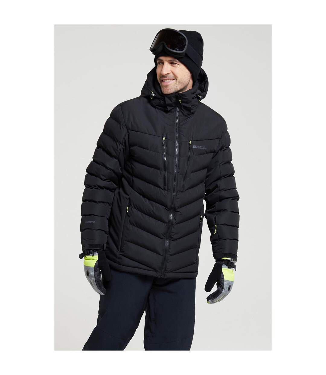 Veste De Ski Vulcan Iii Pour Hommes Noir Mountain Warehouse-1
