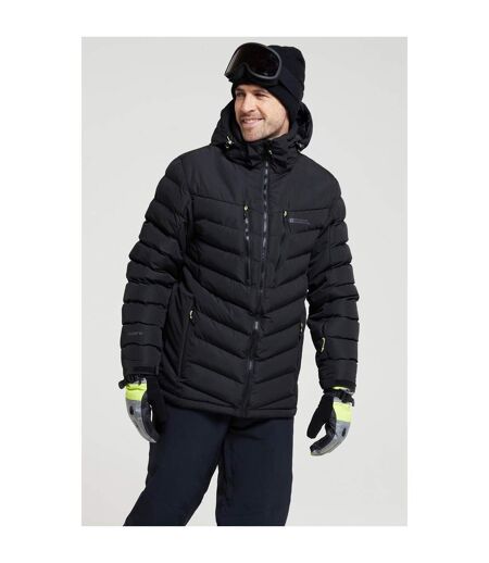 Veste De Ski Vulcan Iii Pour Hommes Noir Mountain Warehouse