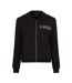 Veste À Capuche Manches Longues Motif/style Logo Femme Noir Calvin Klein-2