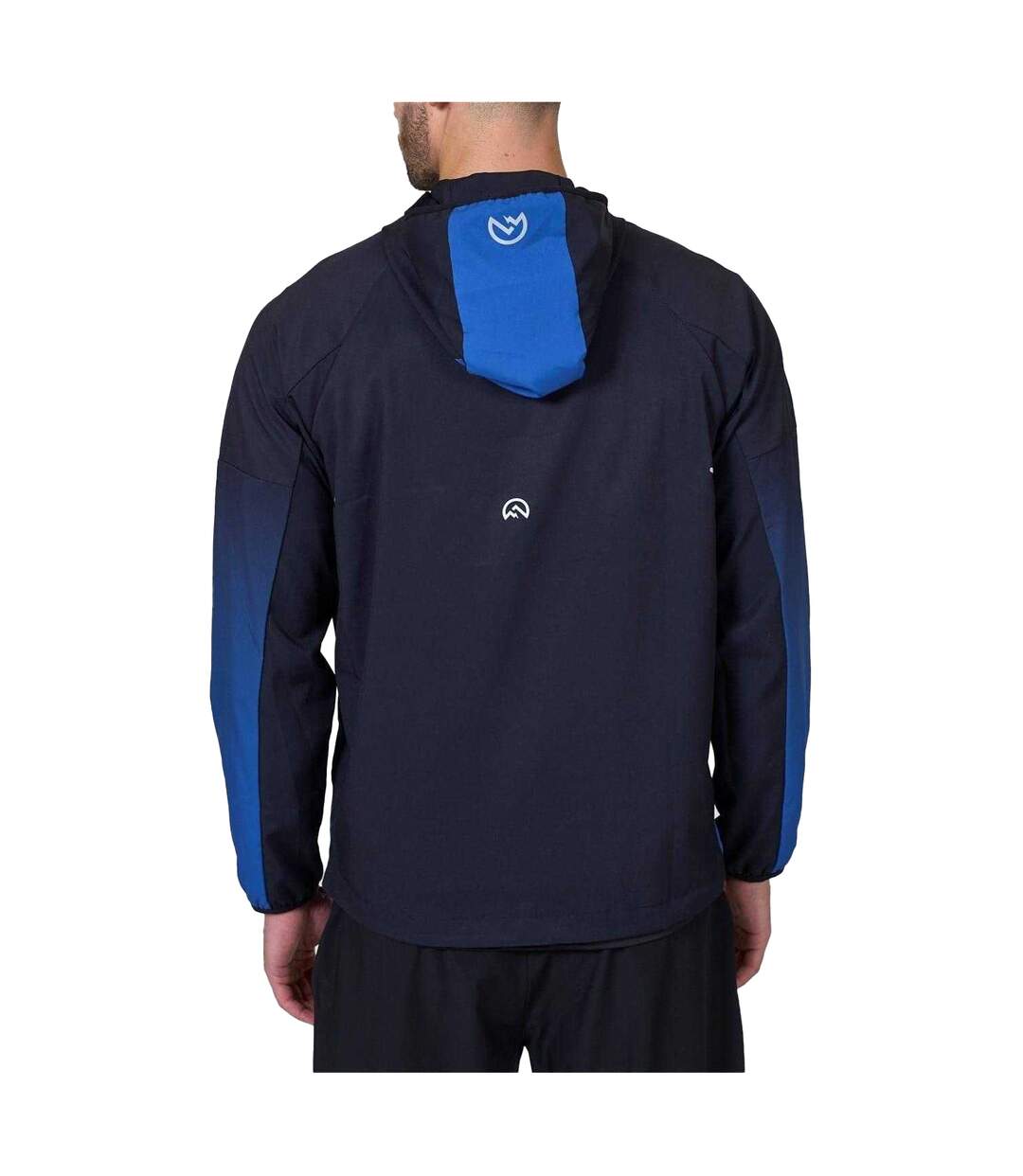 Veste Motif/style Dégradé Homme Noir Bleu Foncé Flux Active-3