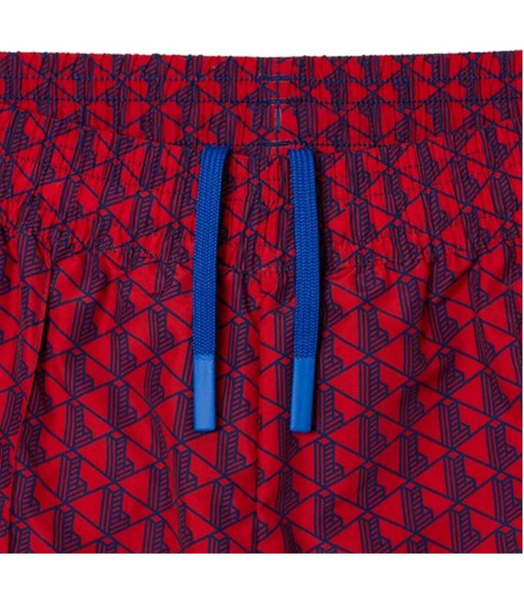 Pantalon De Jogging Motif/style Géométrique Femme Rouge Bleu Foncé Imprimé Lacoste-4