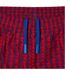 Pantalon De Jogging Motif/style Géométrique Femme Rouge Bleu Foncé Imprimé Lacoste-4