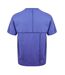 T-shirt Motif/style Coutures Apparentes Merson Homme Bleu Iris Chiné Nicce-3
