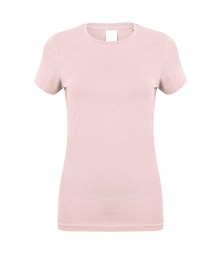 Skinni Fit Feel Good - T-shirt étirable à manches courtes - Femme (Rose pâle) - UTRW4422