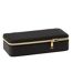 Boîte à Bijoux Avec Miroir Ericka 24cm Noir-1