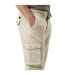 Pantalon cargo homme poches laterales avec écusson brodé en coton Ico Vondutch