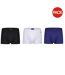 Lot De 3  Boxers Homme Noir Blanc Bleu Roi Everlast-1