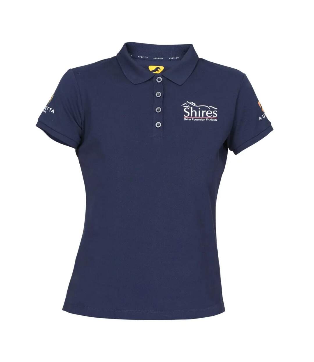 Polo femme bleu marine Aubrion-1