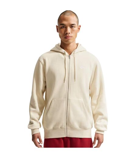 Veste À Capuche Sportswear Club Homme Kaki Clair Nike